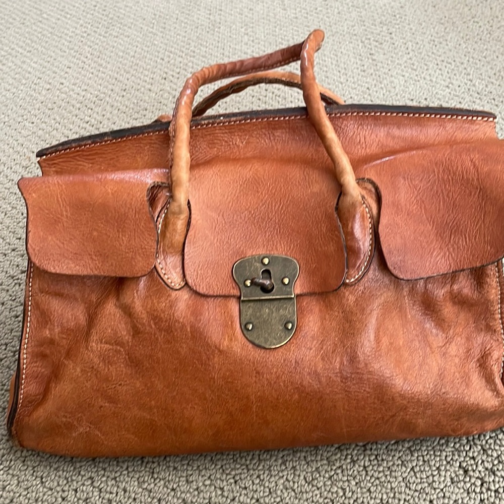 Patricia Nash leather handbag.
